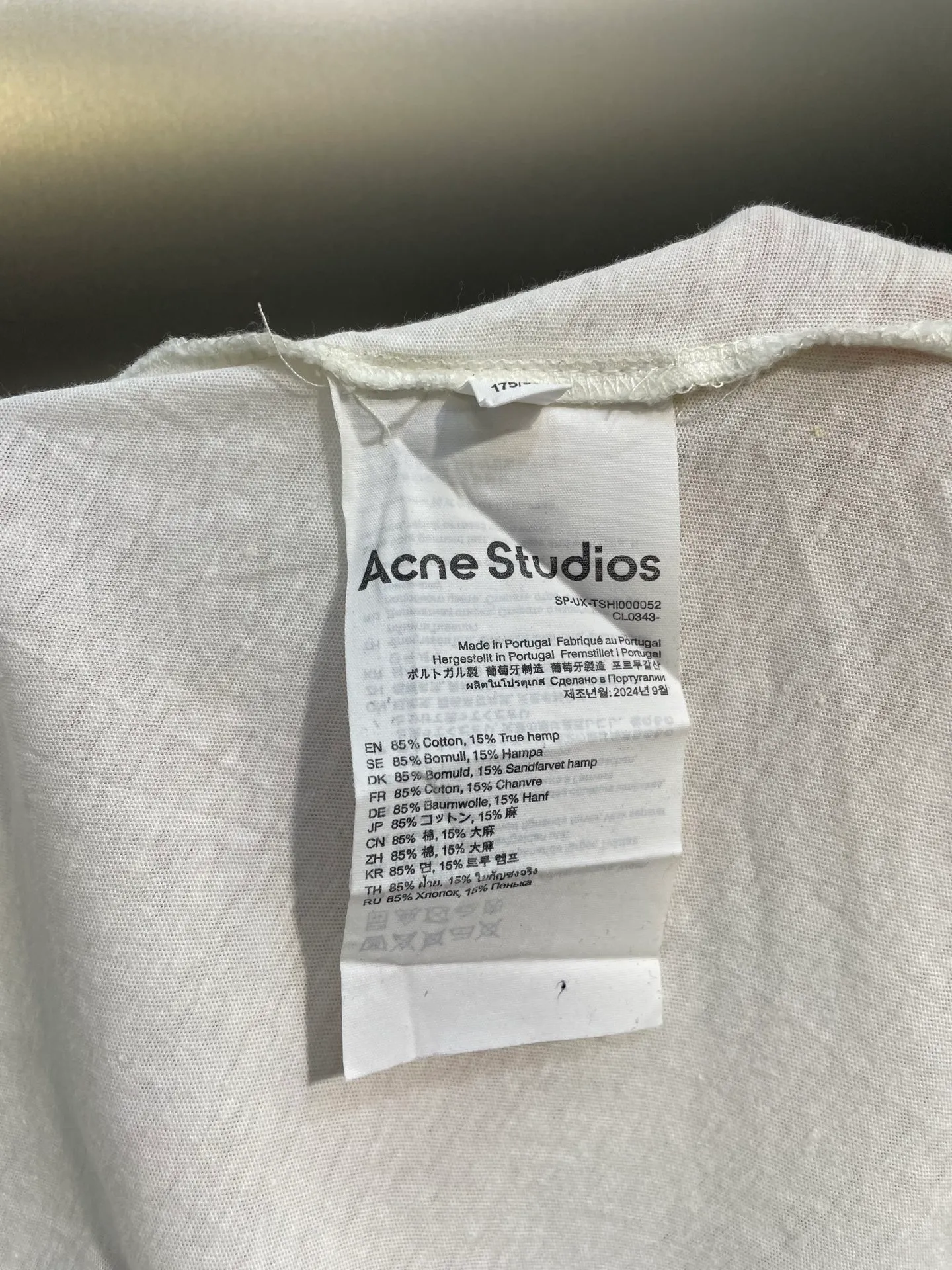 AC/🌟【 Original】 25SS TEE Quality size：S M L